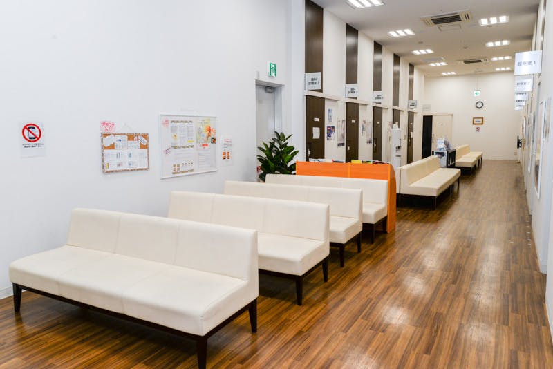 東久留米おだやかメディカルクリニック待合室