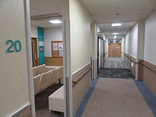 松田病院廊下