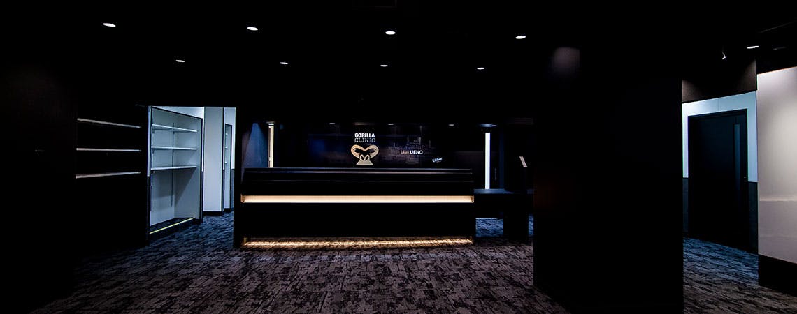 ゴリラクリニック 上野院受付