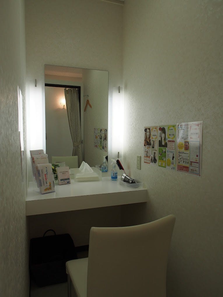 城本クリニック岡山院パウダールーム