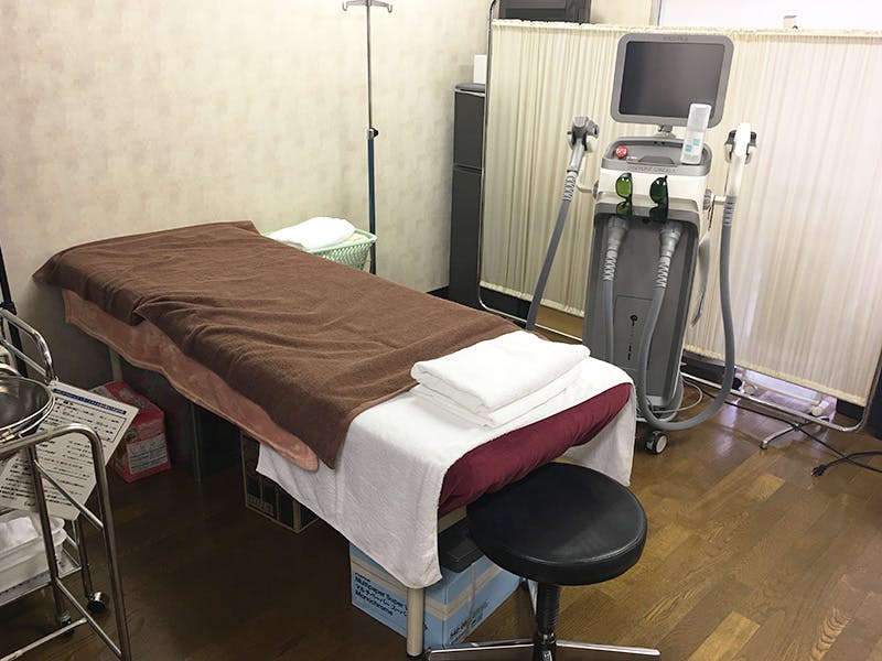 福井皮フ科処置室