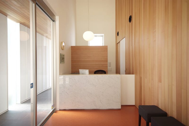 いちかわ皮ふ科クリニック(ICHIKAWA Dermatology Clinic)受付