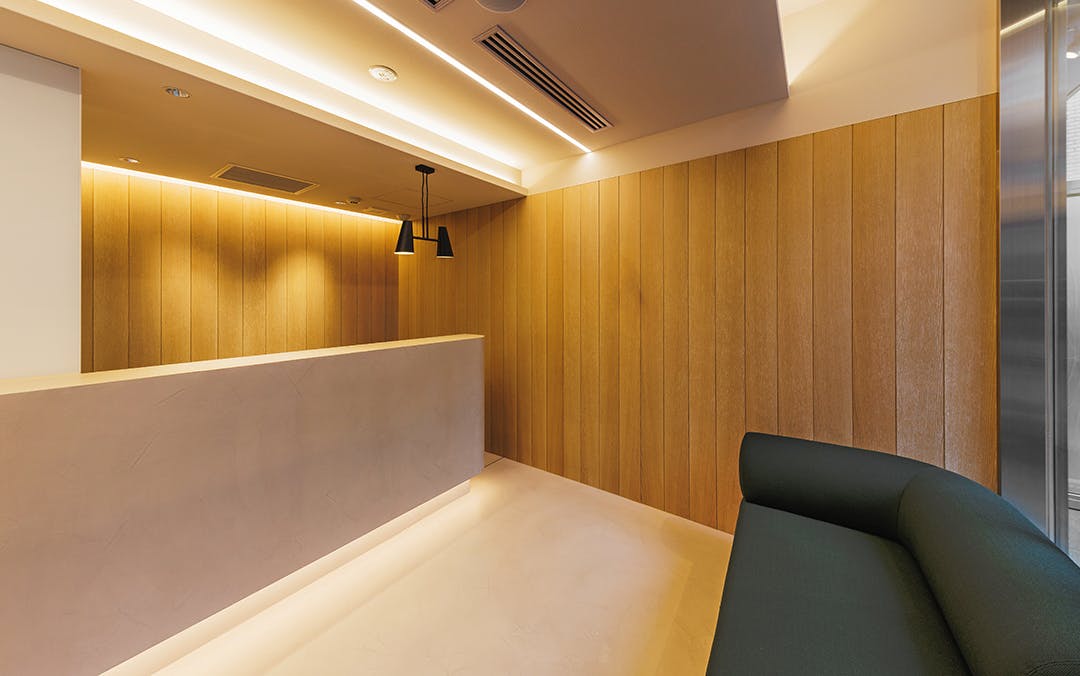 自由が丘まぶたと眼のクリニック受付