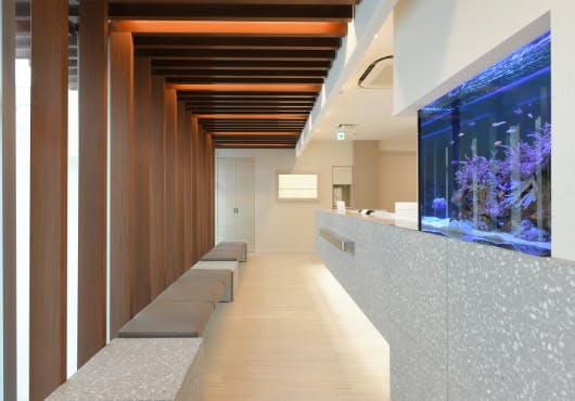 元町美容皮膚科クリニック待合室