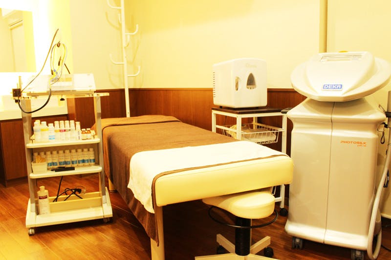 マリー皮膚科赤羽クリニック施術室