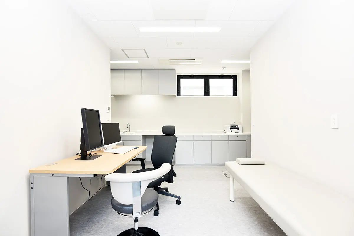 たてやまクリニック診察室