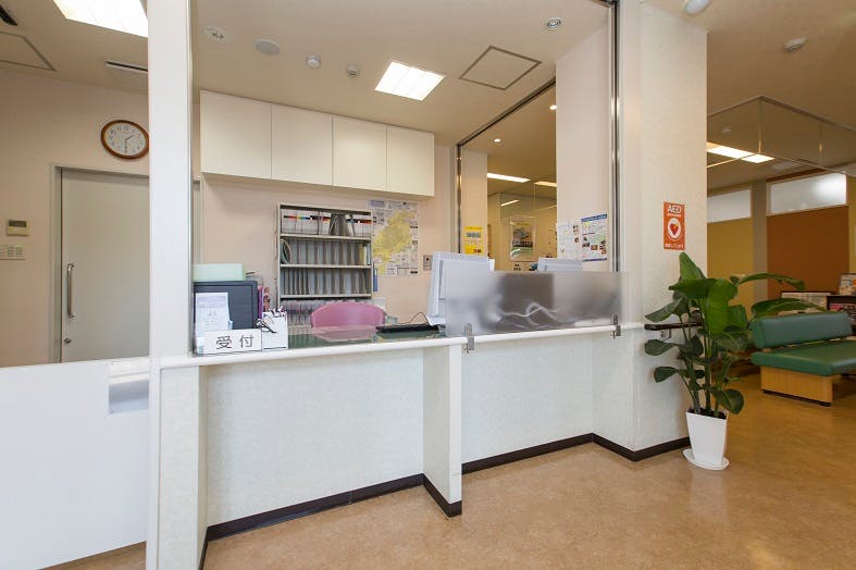 西奈良メディカルクリニック受付