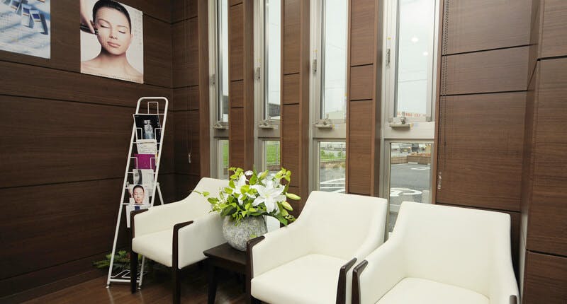 くはら皮膚科待合室