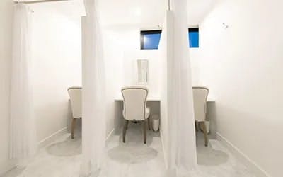 まいこホリスティックスキンクリニックパウダールーム