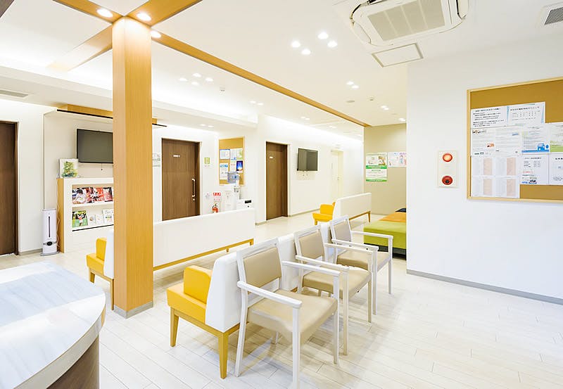 みながわ整形外科クリニック待合室