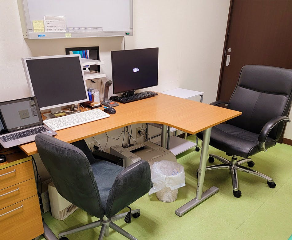 くりはら内科クリニック診察室