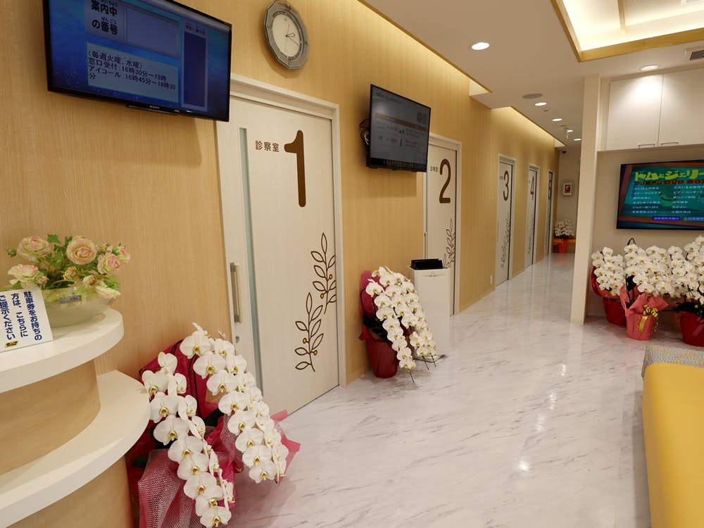 しもえ皮フ科クリニック待合