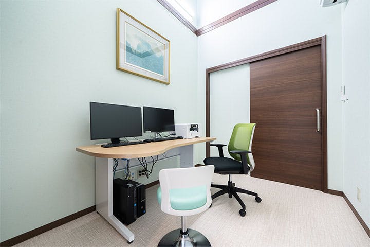 ひたちの晴嵐呼吸器内科診察室