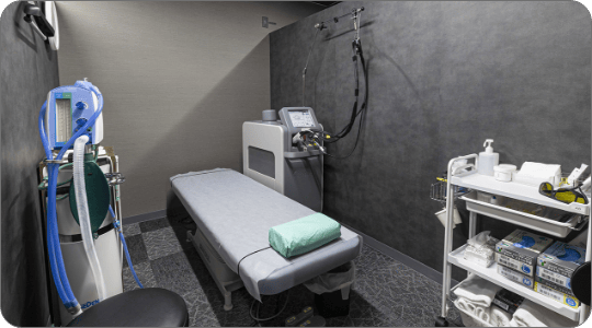 ぼくらのクリニック施術室