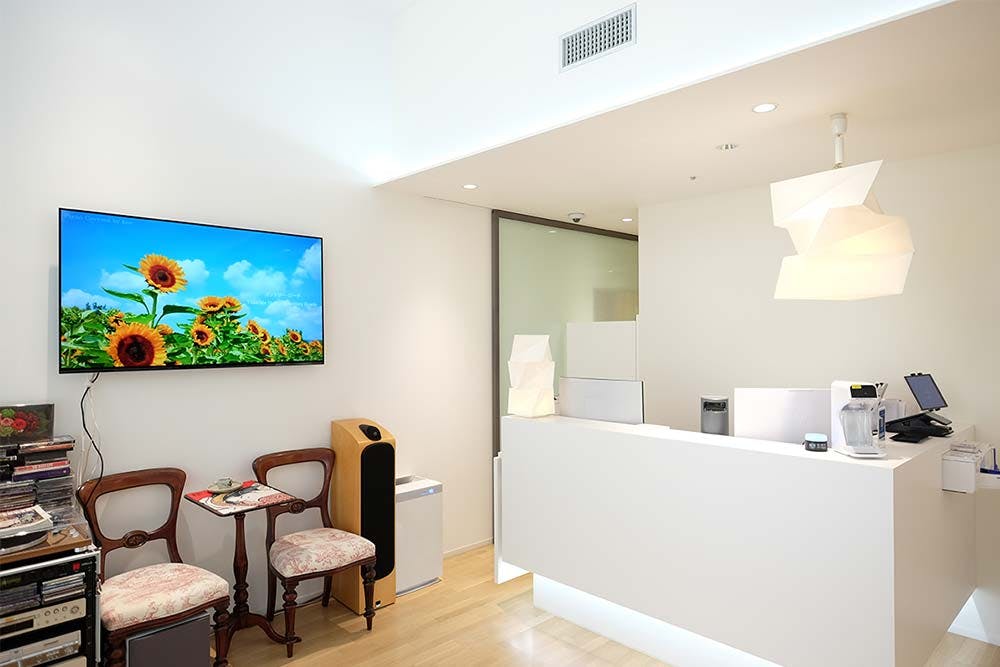 トータルスキンケア・クリニック銀座受付