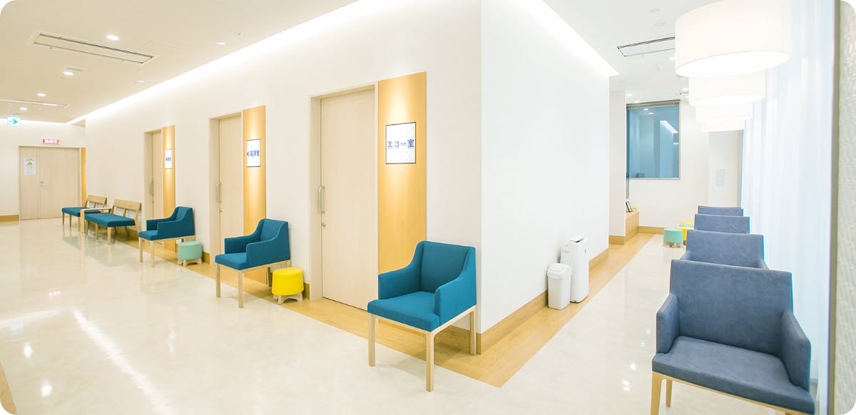 カオリ内科・糖尿病クリニック待合室