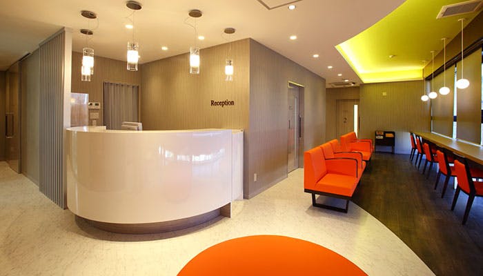 みずほ女性クリニック受付 待合室