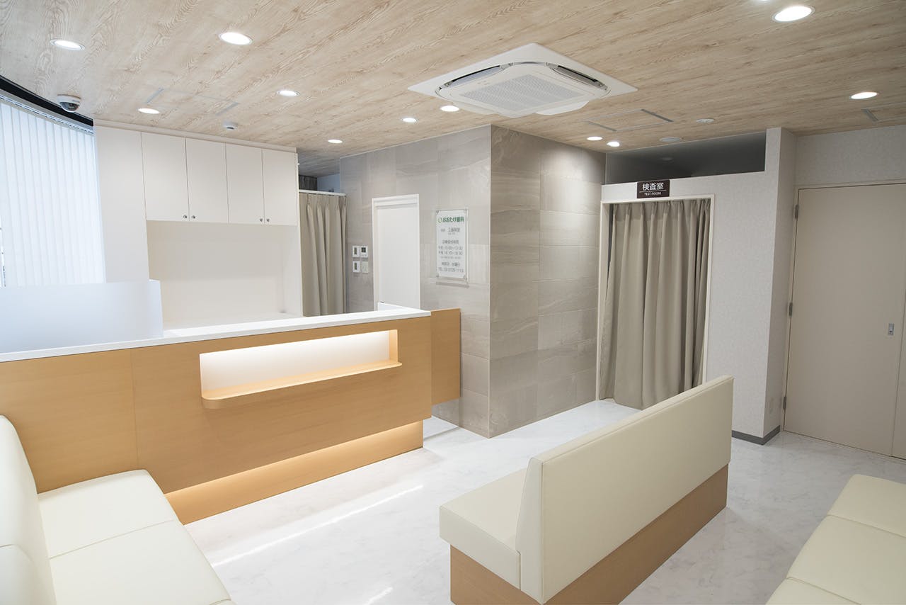 おおたけ眼科 近視のクリニック待合室