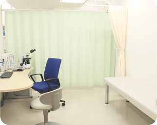 皮フ科千里山クリニック診察室