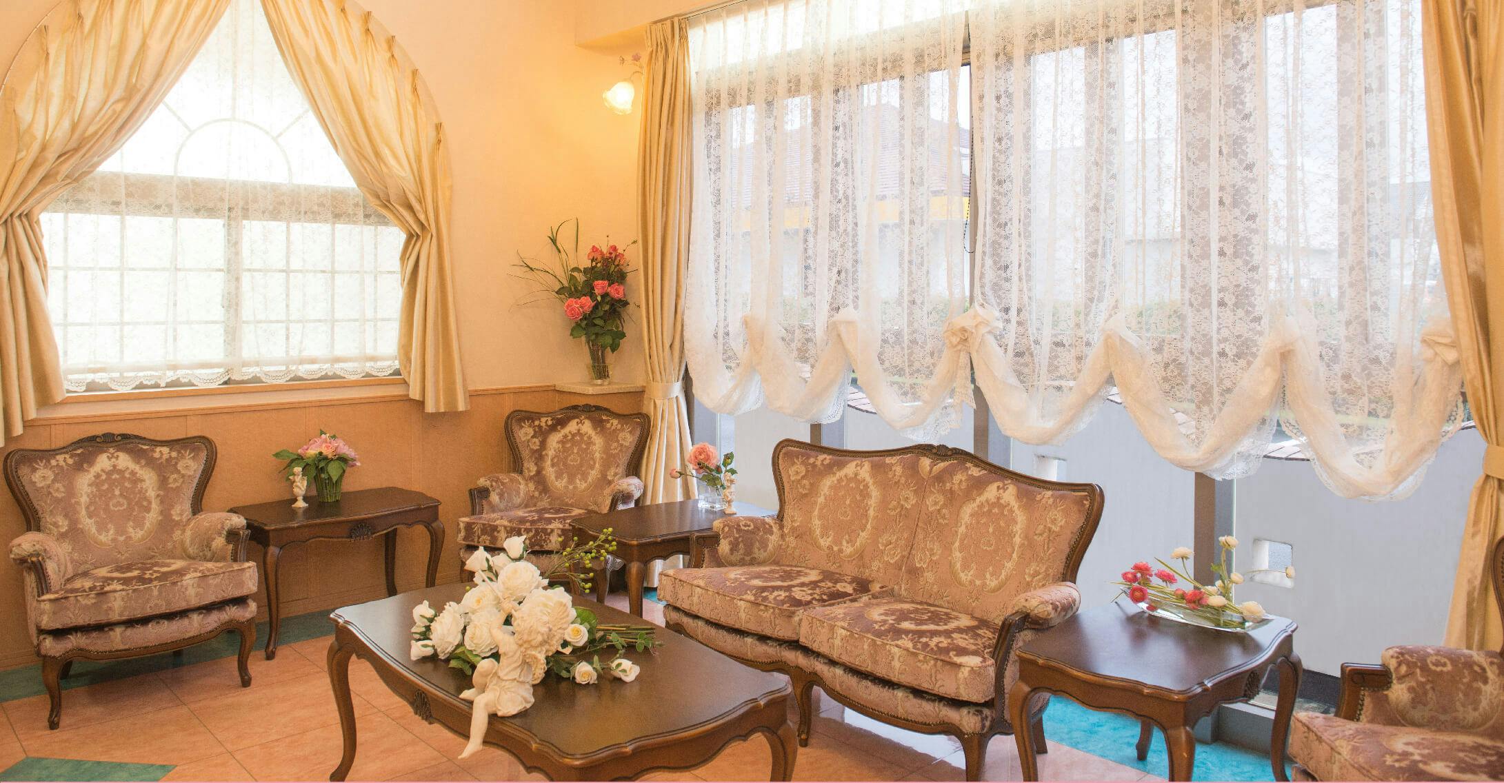 よこうちメディカルスキンケア待合室