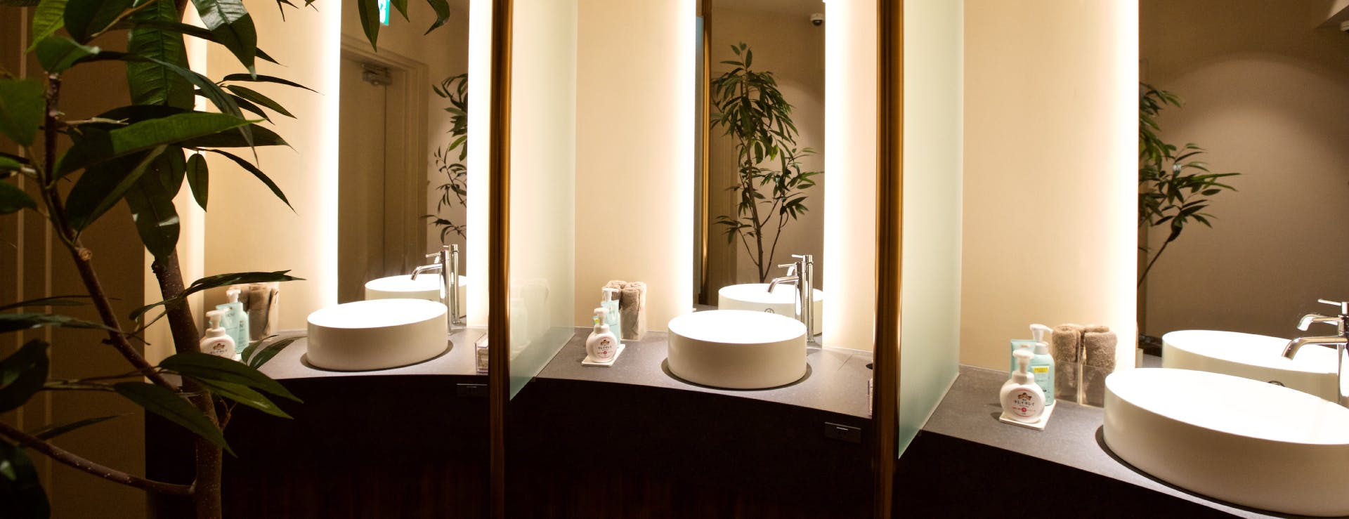 JUN CLINIC GINZAパウダールーム