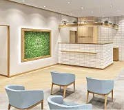 あおばクリニック 心斎橋院待合室