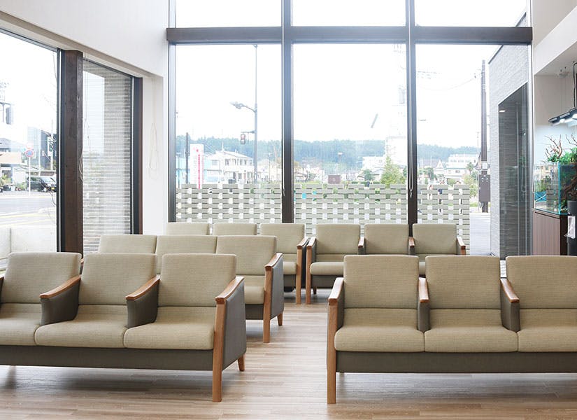 河島クリニック待合室