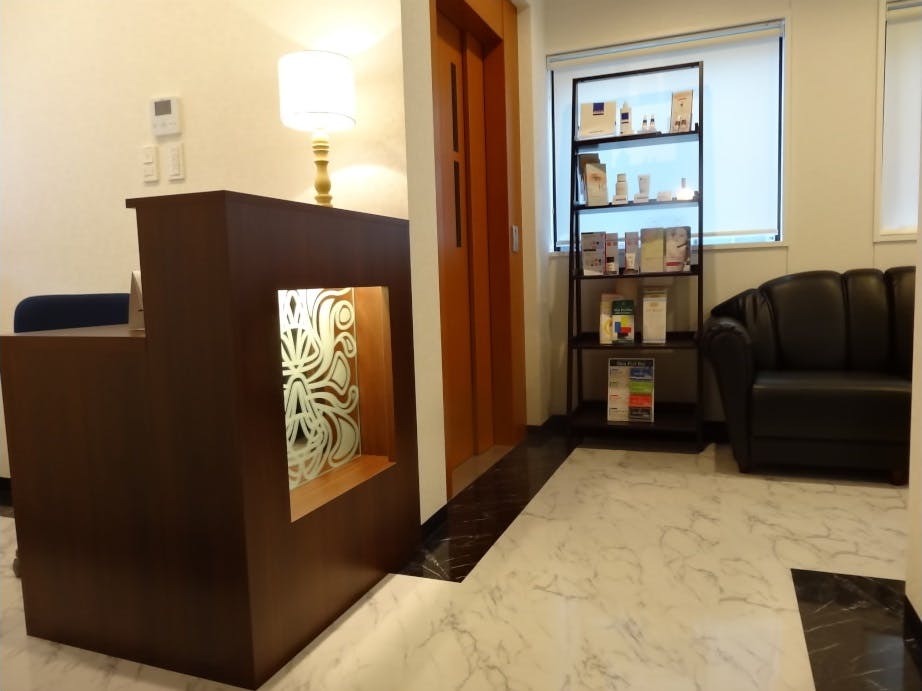 ちひろ皮膚科クリニック内装