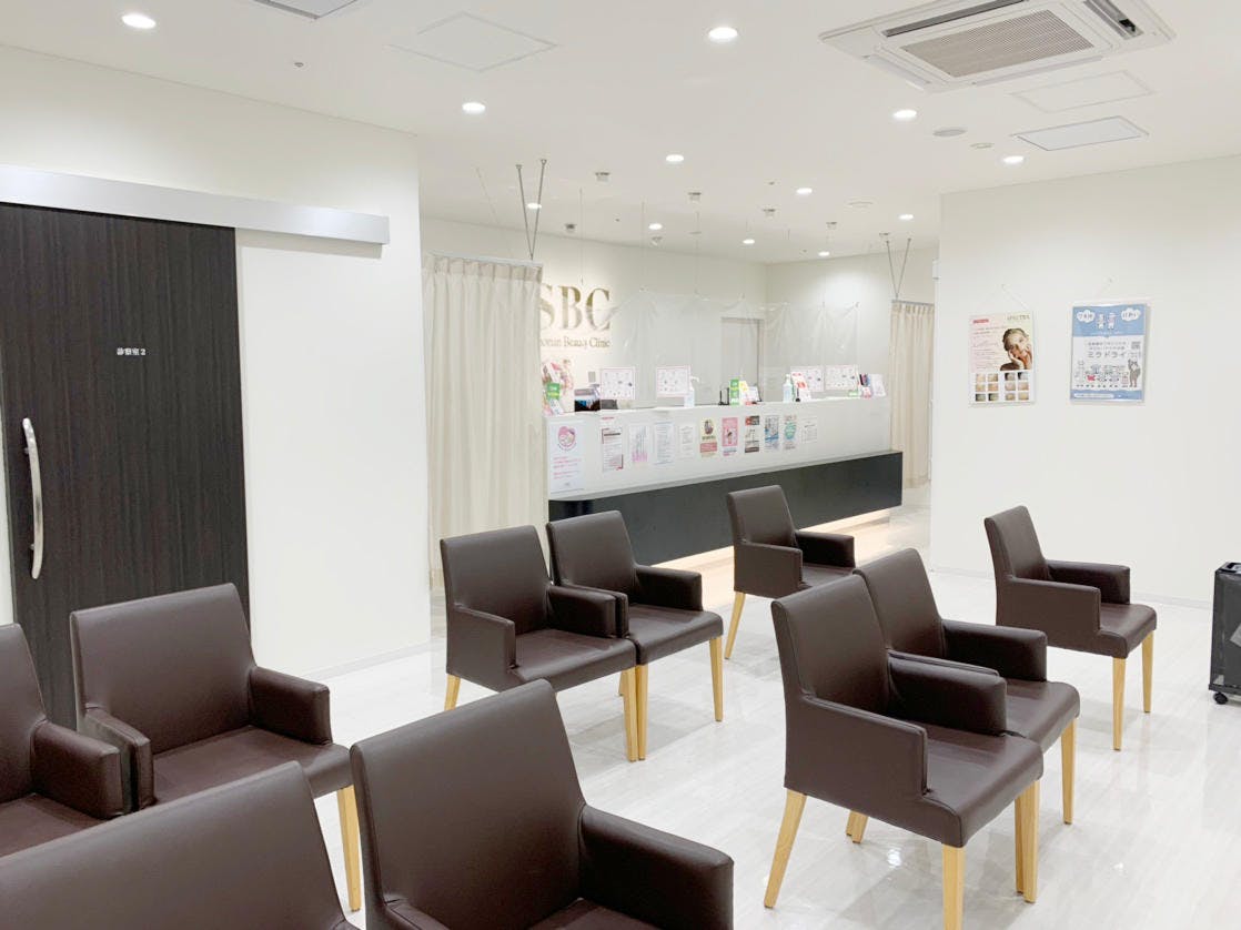 湘南美容クリニック 六本木院待合室