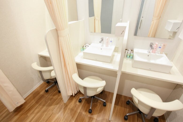 志木はなふさ皮膚科パウダールーム