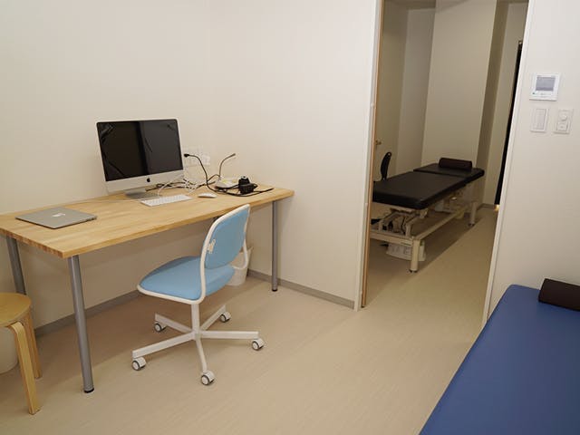湘南平塚下肢静脈瘤クリニック診察室