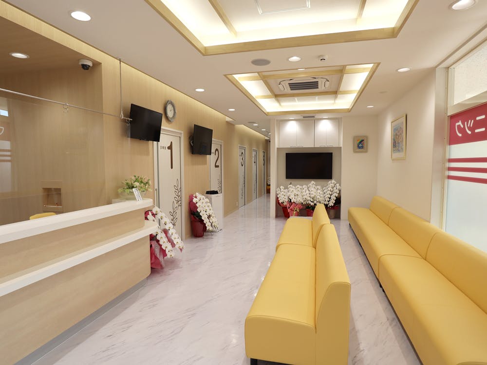 しもえ皮フ科クリニック待合