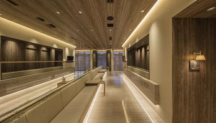 新前橋かしま眼科形成外科クリニック待合室