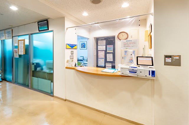 東伏見皮フ科クリニック受付