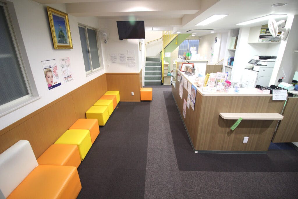 たんぽぽ皮膚科クリニック待合室