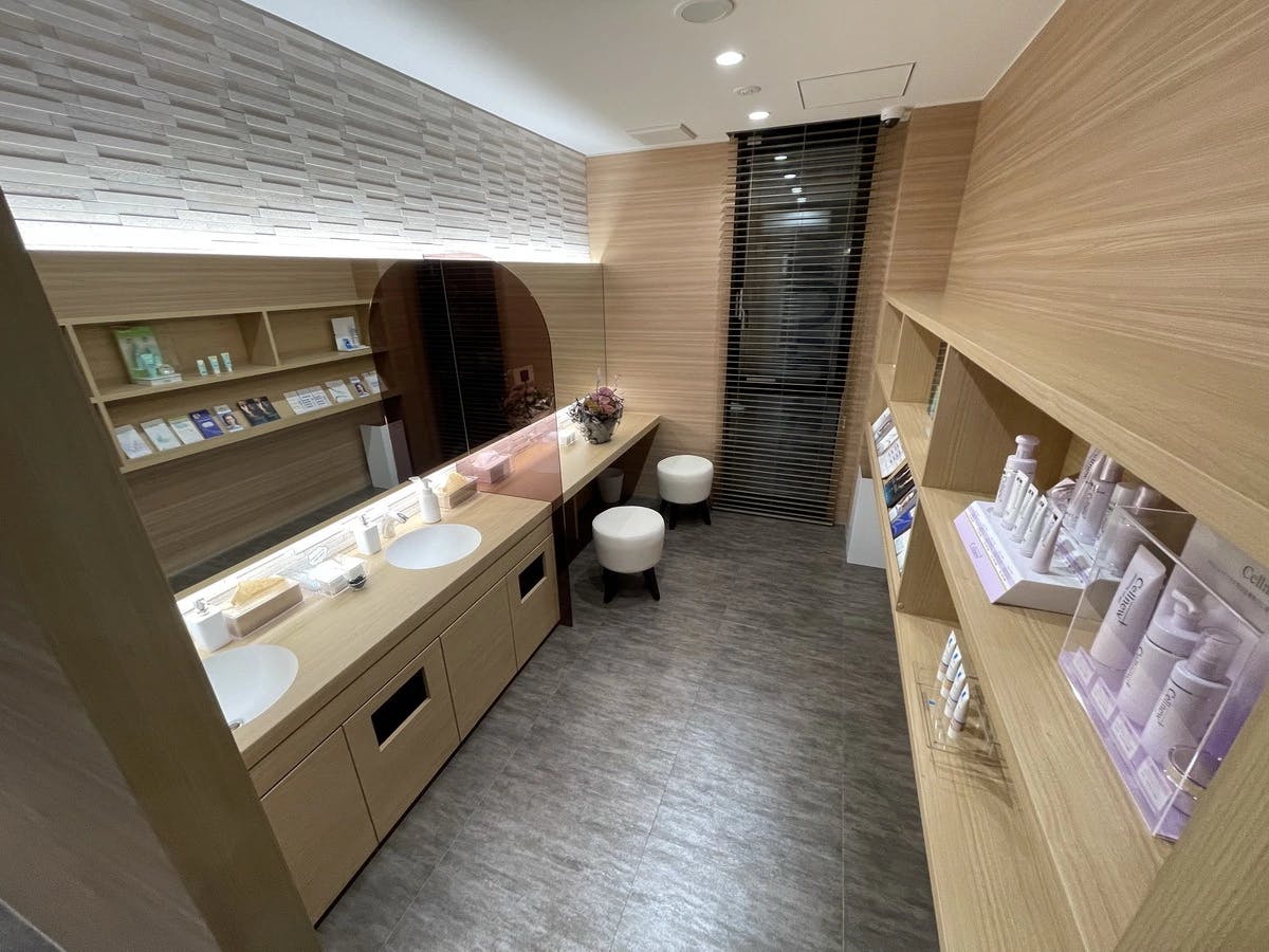 うらた皮膚科洗面台