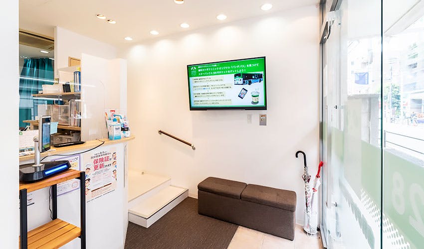 歯科タケダクリニック 上板橋診療室待合室