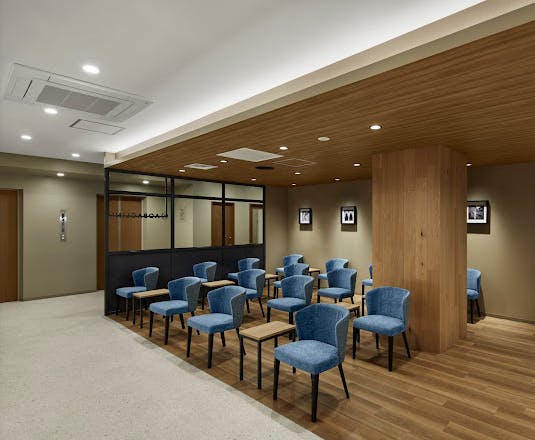 あおばクリニック 渋谷本院待合室