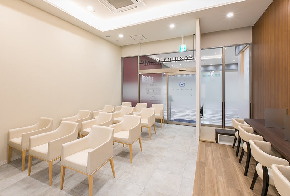 よしだ内科・外科・足クリニック待合室