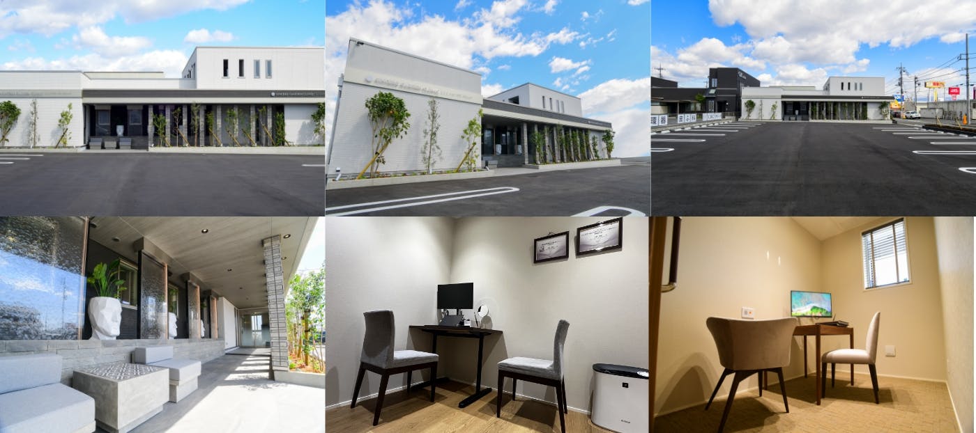 シンシアガーデンクリニックメンズ 高崎院外観内観