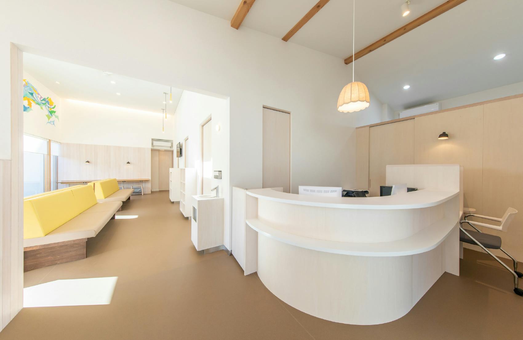 ふくなが皮膚科受付