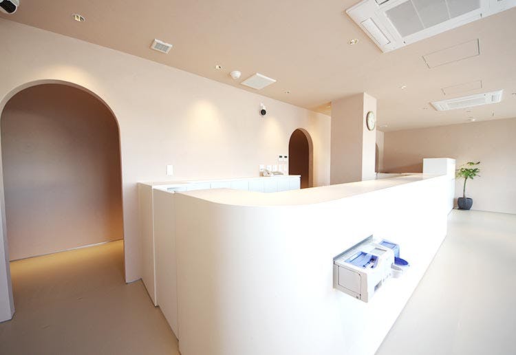 おかもと形成外科美容クリニック受付