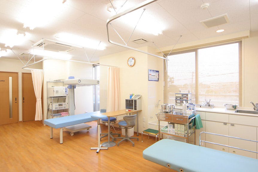 しもじま皮膚科クリニック処置室