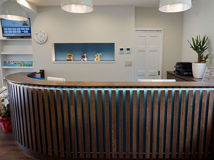 湘南野比すぎやま皮ふ科受付