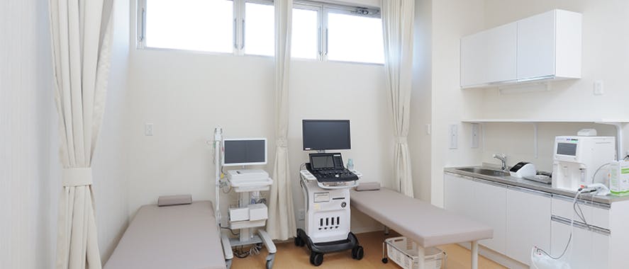 北戸田ハートクリニック処置室