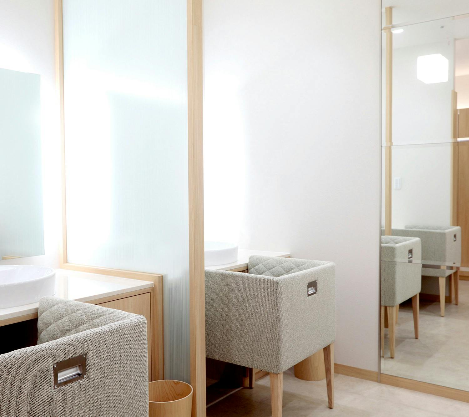 さとこ皮膚科・美容クリニック化粧ルーム