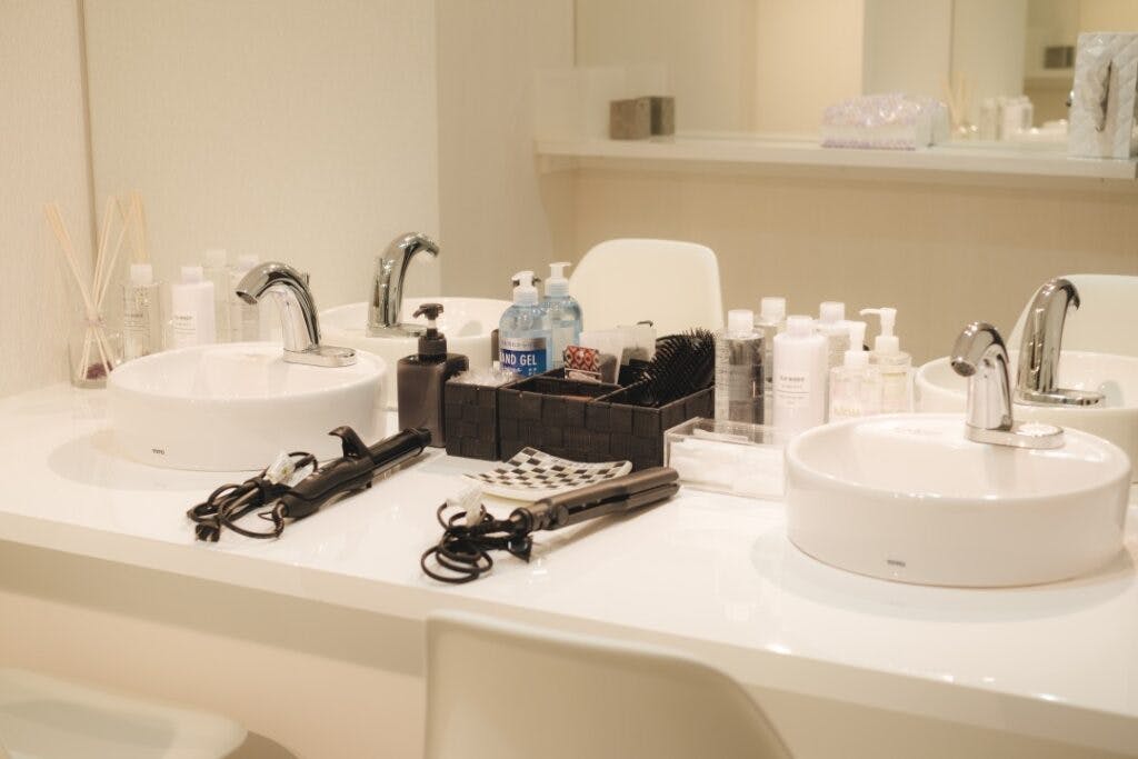 ジェニークリニック 新宿南口院パウダールーム