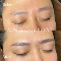 【男性・眉】毛並みアートメイク(3D)_before_aftar