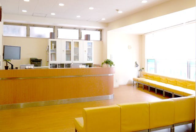 ねむのき皮膚科受付