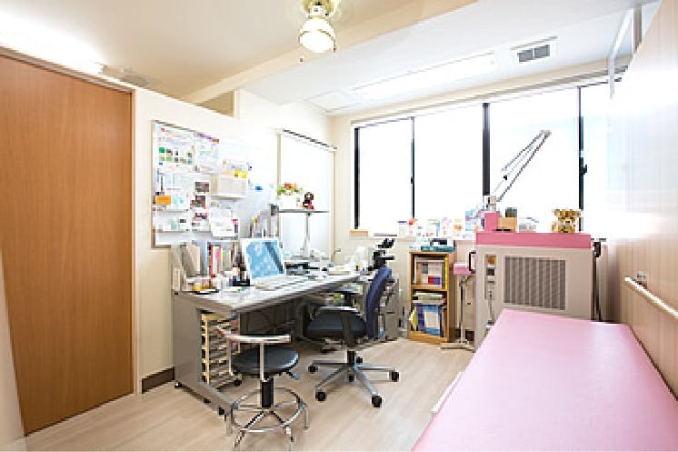 いそのかみ皮フ科診察室